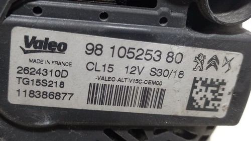 9810525380 1090718 alternator