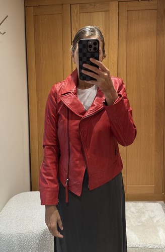 Women biker jacket zips - biker,