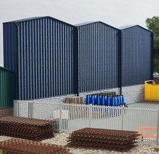 Model Railway Warehouse / Industrial / Factory Building Relief OO Gauge 1:76