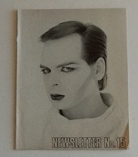 GARY NUMAN NEWSLETTER  No. 15