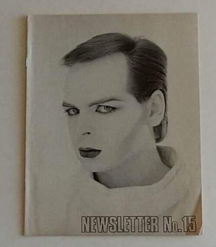 Gary numan newsletter 15 - newsletter, no.
