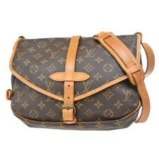 LOUIS VUITTON Logo Saumur 30