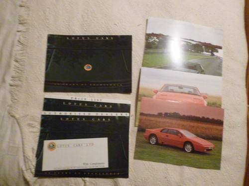 Lotus range car brochure - lotus,