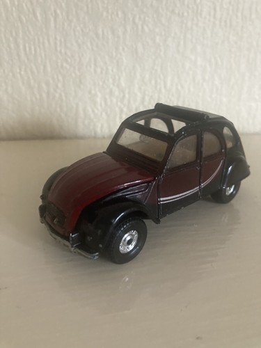Corgi citroën 2cv6 black and - corgi,
