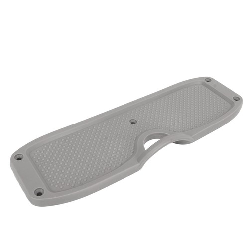 Grey pvc transom - grey,
