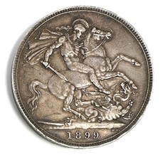 Victorian 1899 Silver Crown LX11 - PL3441