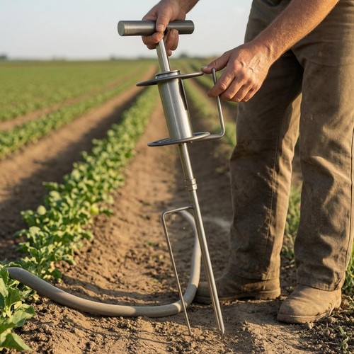 Irrigation line puller - irrigation,