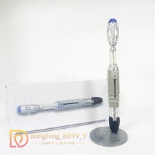 Doctor Who Master 10th Metal Sonic Screwdriver Scalable LED Prop Collections Toy