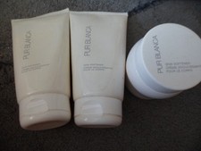 UNUSED AVON DISCONTINUED RARE TUB PUR BLANCA & 2 X TUBE SKIN SOFTENER
