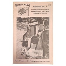 Vintage Wonder Weave Handbook No. 2 Karbercraft 1966 Project Booklet