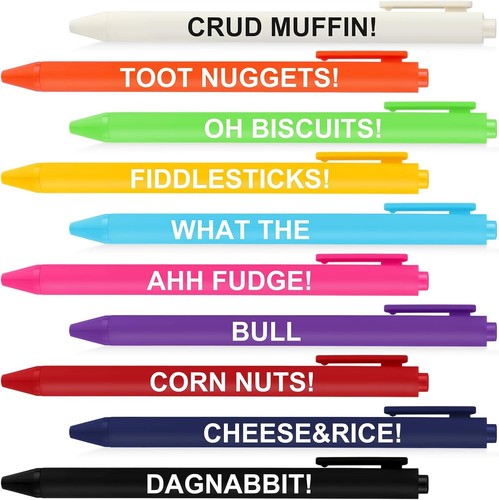 Pcs funny pens for adults - 10,