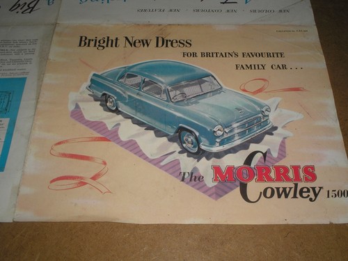 The morris cowley 1500 - the,