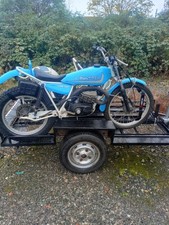 trials bike bultaco 350 sherpat side car outfit