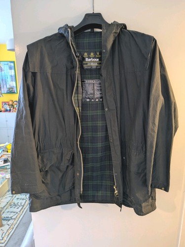Barbour durham wax jacket - barbour,