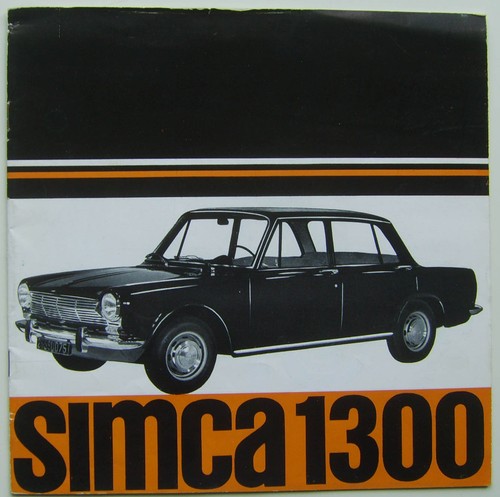 Simca 1300 original - simca, uk