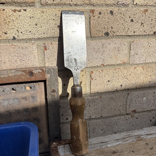 Vintage woodworking chisel - vintage,