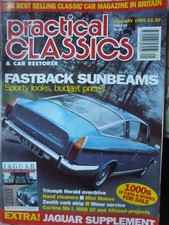 PC 95/01 SUNBEAM RAPIER MINI MOKE JAGUAR XK120 XJ6 MK2 E-T HERALD