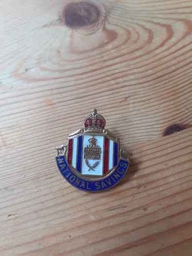 National savings badge marked - national,