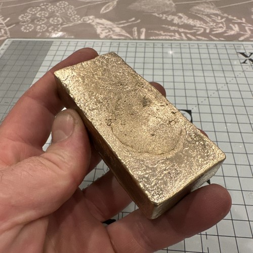 540 brass ingot made - brass,