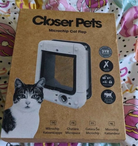 Closer pets cat flap microchip - closer,