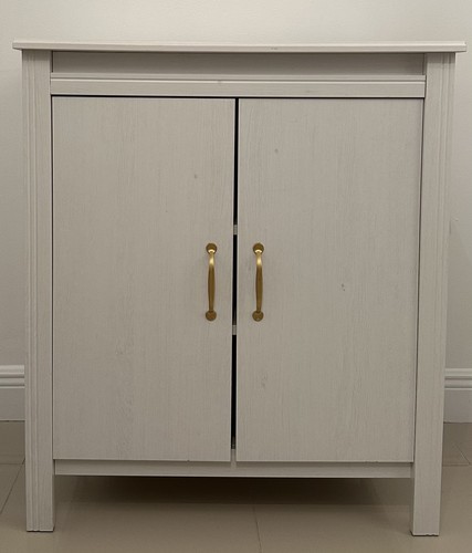 Ikea white gray - two, doors
