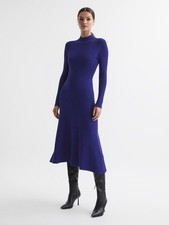Reiss Chrissy Ribbed Midi