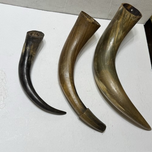 Antique powder horn - antique,