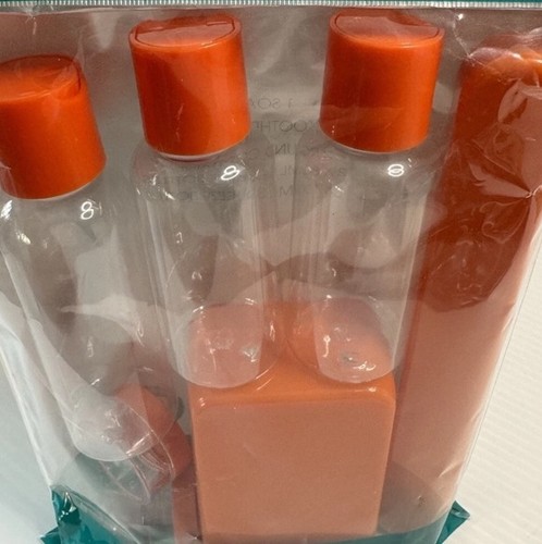 Piece travel kit orange - travel,