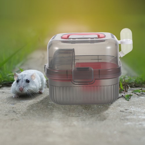 Pet cage suitcase toy animal - ,