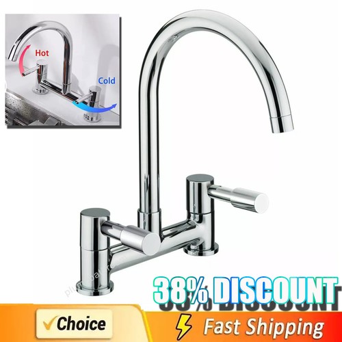 Modern dual lever chrome - modern,