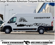 Mountains Truck vinyl stickers