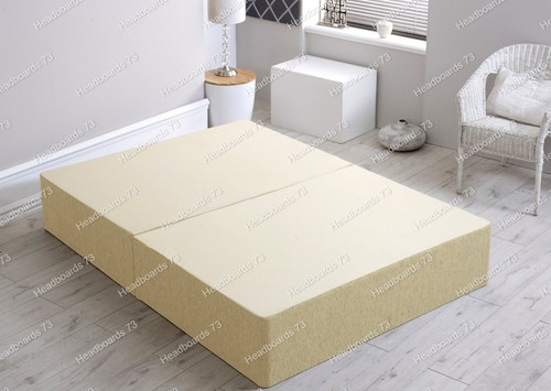 Chenille divan bed base - divan,