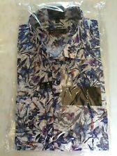 Eterna Mens Floral Easy Iron
