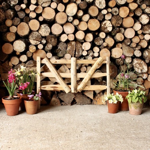 Chestnut hurdle gate - hurdle,