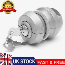Tow Bar Hitch Coupling Lock Trailer Caravan High Security Tow Balls 2 Keys 50MM