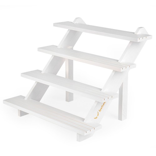 Wooden jewellery display stand - wooden,