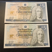 Royal Bank of Scotland  £5