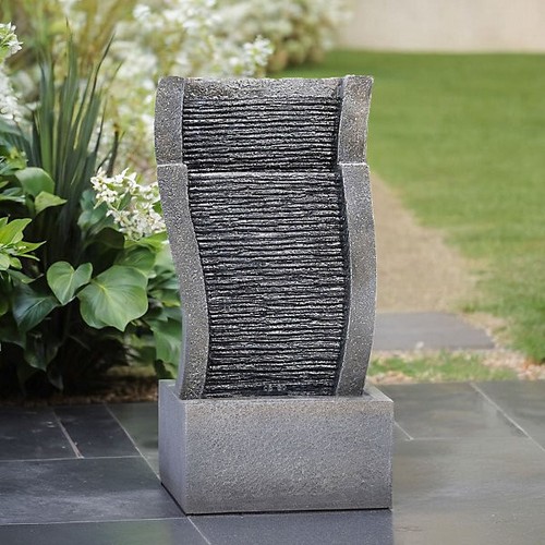 Grey stone effect resin - stone-effect,
