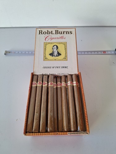 Robt burns cigars box 45 - (box, +