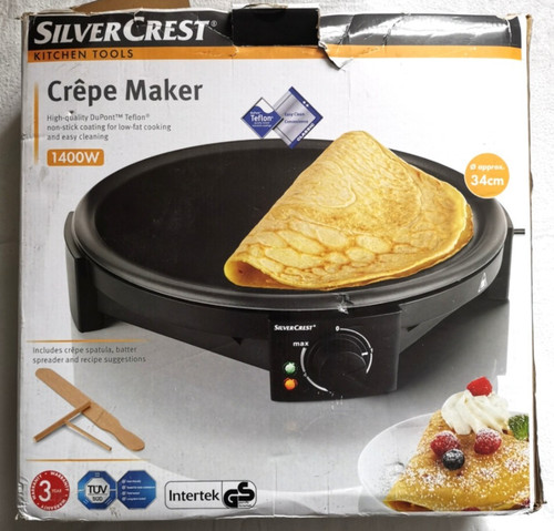 Silvercrest crêpe maker 1400w - crêpe,