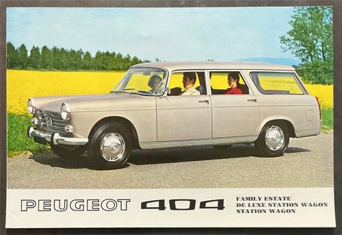 Peugeot 404 estates sales - peugeot,
