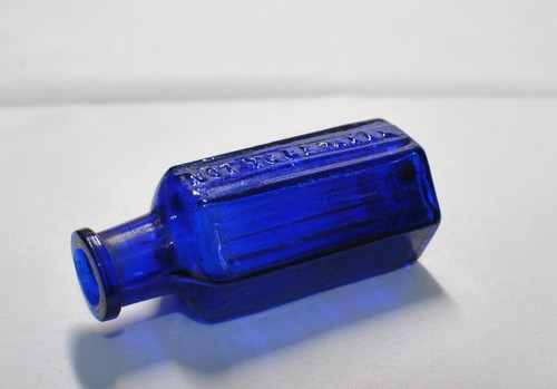 Vintage tiny blue poison - tiny,