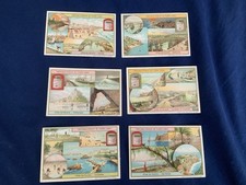6 X Liebig Cards Lot A1 Cotes De France