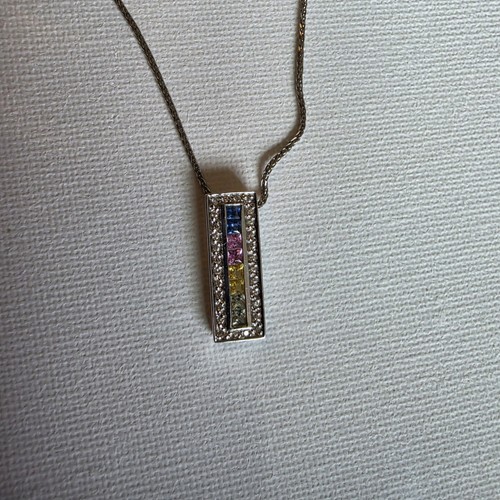 Multicolor sapphire and - multicolor,