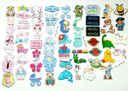 Baby girl boy embroidered - baby,