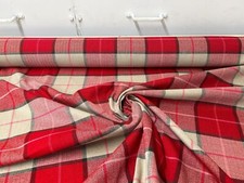 designer plaid CHECK fabric