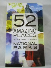 52 Amazing Places Playing Cards National Parks. Printed in China.