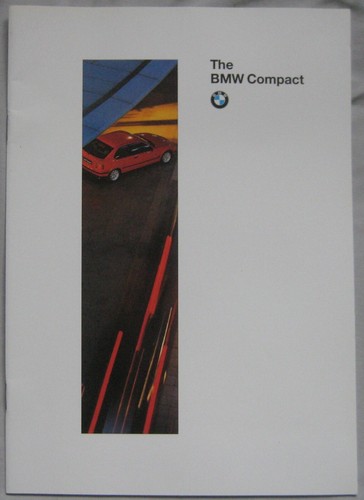 1995 bmw compact brochure - bmw,
