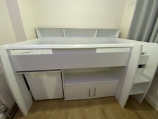 Dreams Mid Sleeper Bed With Desk And Lots Of Storage