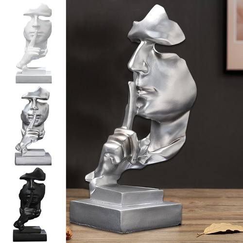 Face sculpture resin - sculpture, figure